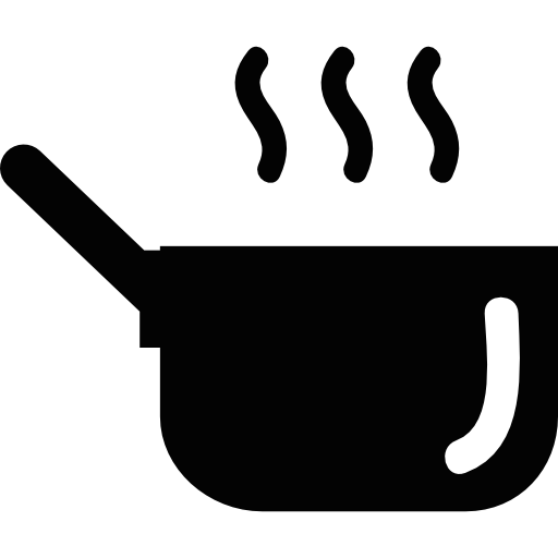 Hot kitchen pot